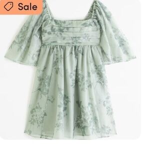 A&F Emerson Angel Sleeve mini dress